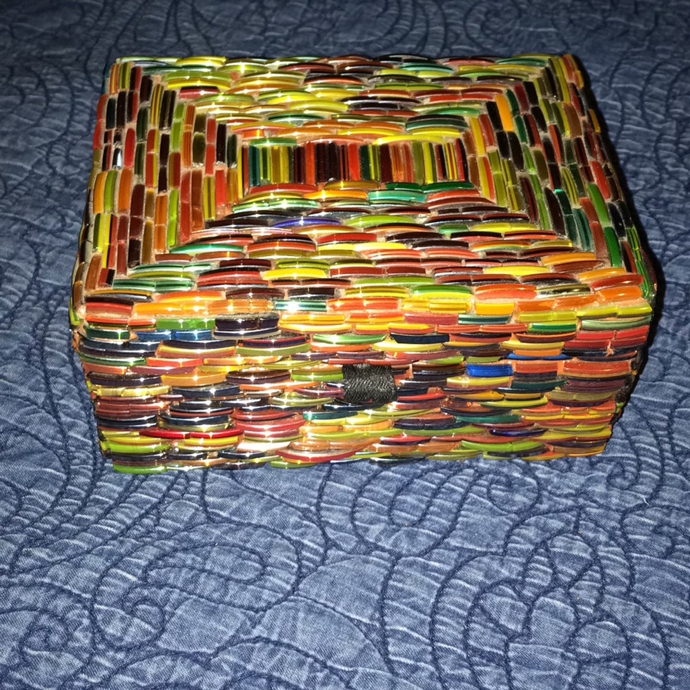 World Market Broken bangles box